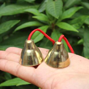 木柄碰钟打击乐器绳碰铃奥尔夫音乐幼儿园早教具儿童撞钟定制