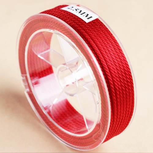 2.5mm玉米绳DIY编织吊坠项链挂绳手链转运绳珠宝半成品绳定制