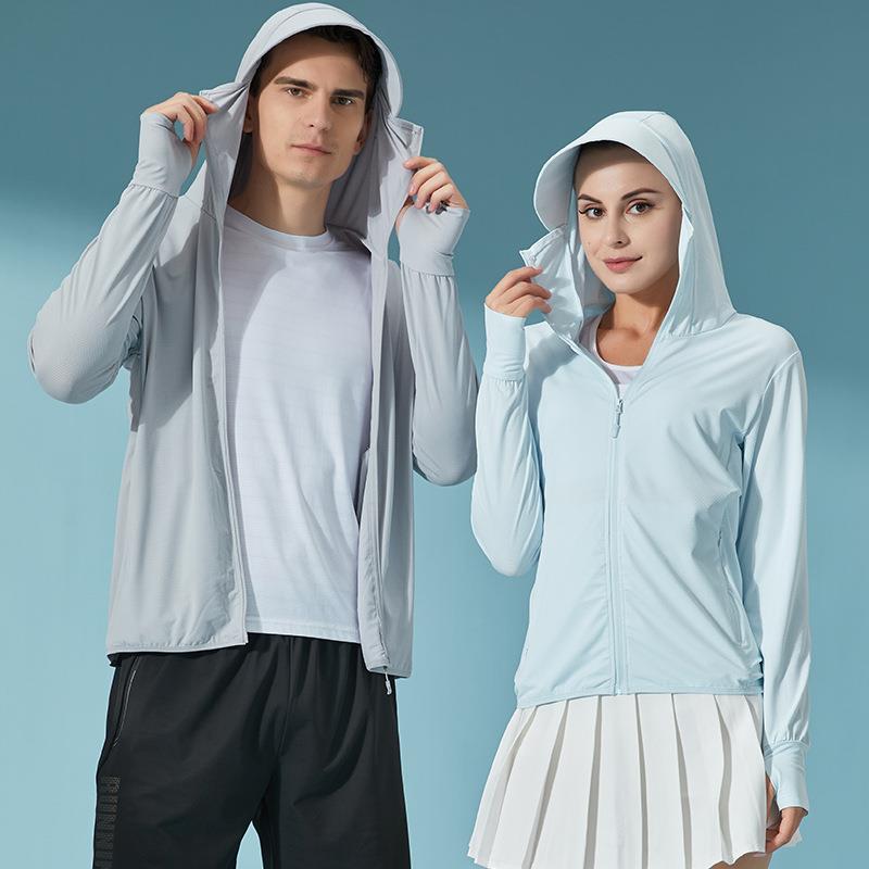 防晒服男夏季户外冰丝防晒衣情侣男女潮流轻薄款透气钓鱼连帽外套