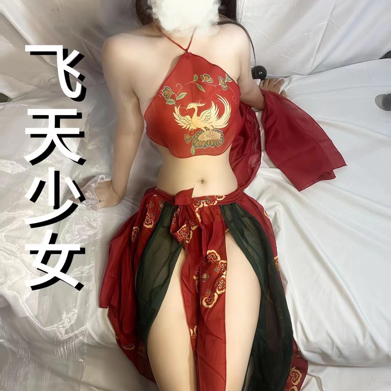 新款小家碧玉内衣古风抹胸宫廷汉服欲风古典肚兜套装敦938定制