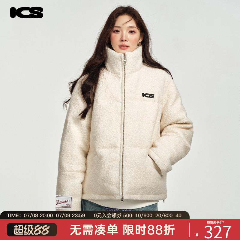 iconslab厚秋冬短款棉服外套