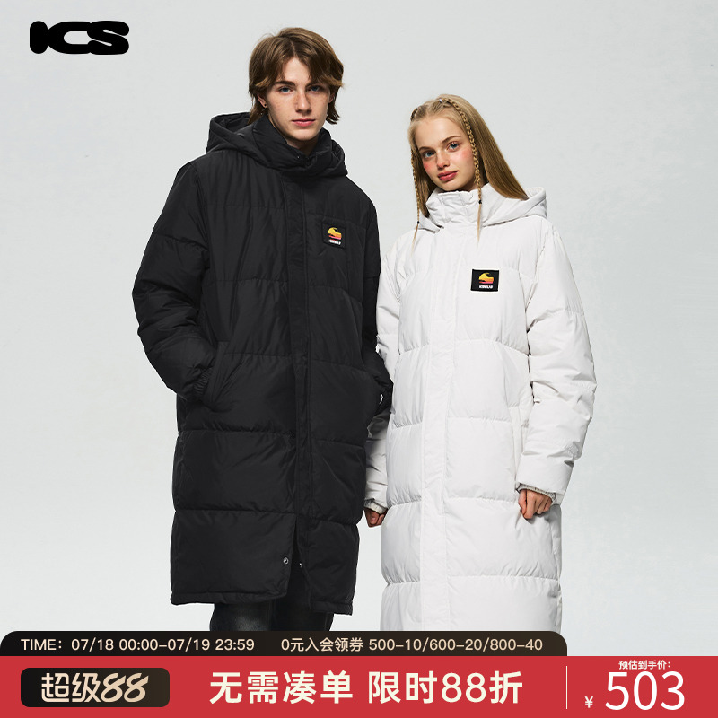 ICONSLAB“落日”长款羽绒服