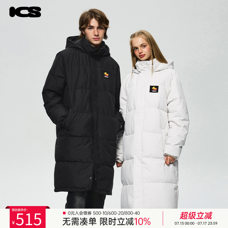 ICONSLAB“落日”长款羽绒服