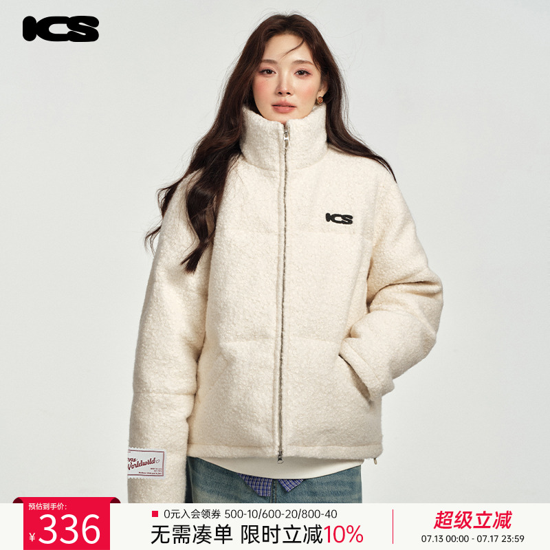 iconslab厚秋冬短款棉服外套