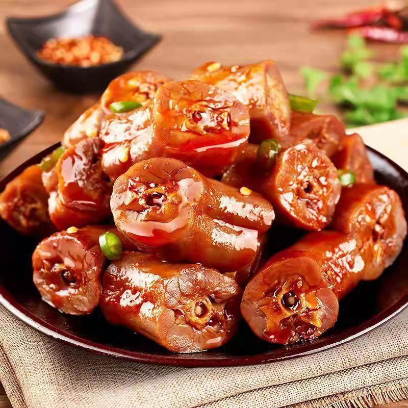 她叙盒装锁鲜零食休闲手撕麻辣鸭脖