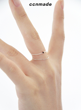 [预售]Only Silver Chain Ring 925纯银韩国银链戒指原创配饰