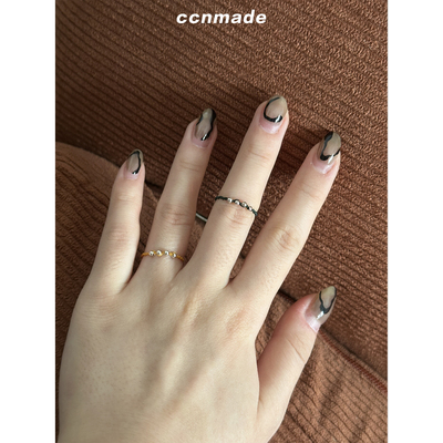 爱豆同款戒指ccnmade韩国品牌