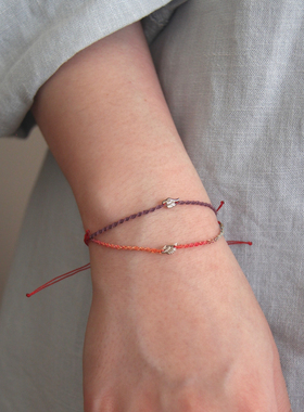 [现货]Winged Bracelet手绳 纯银翅膀手链小众设计