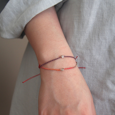 [现货]Winged Bracelet手绳 纯银翅膀手链小众设计