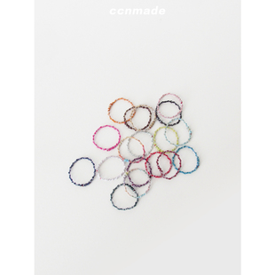 【预售】Gookhwa Ring Mix ver编织戒指韩国原创设计小众男女情侣