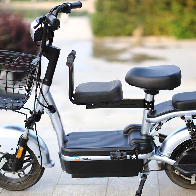 电动车前置小凳子儿童安全座椅坐椅新日小孩宝宝带娃通用坐凳电瓶