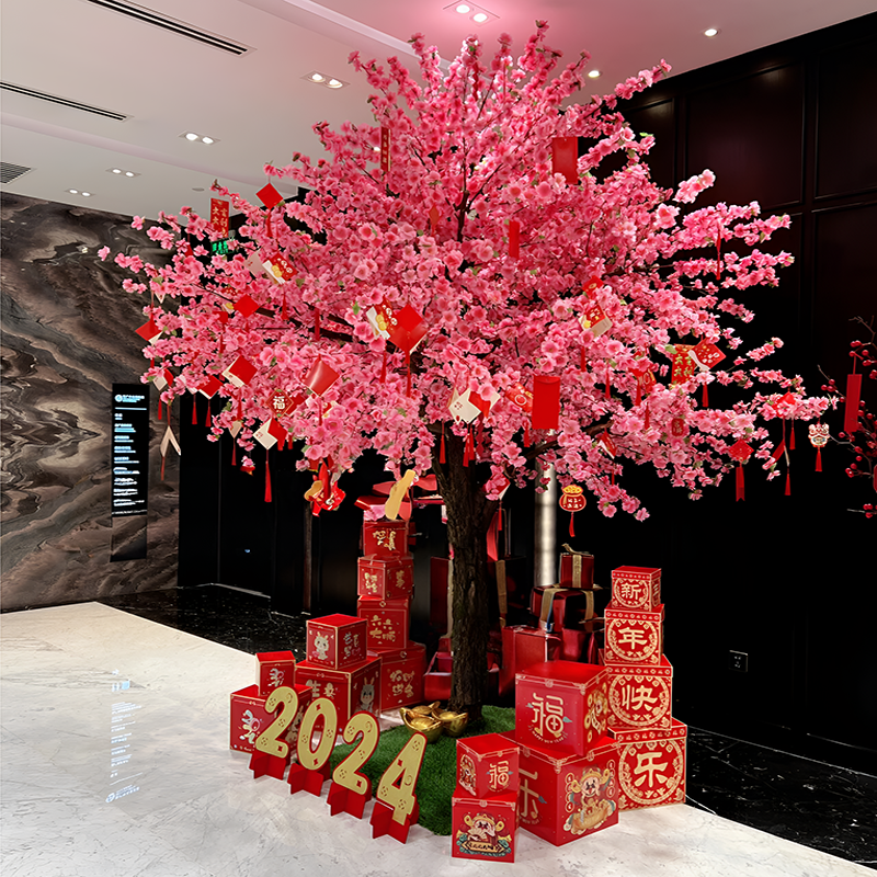 樱花树仿真大型桃花树