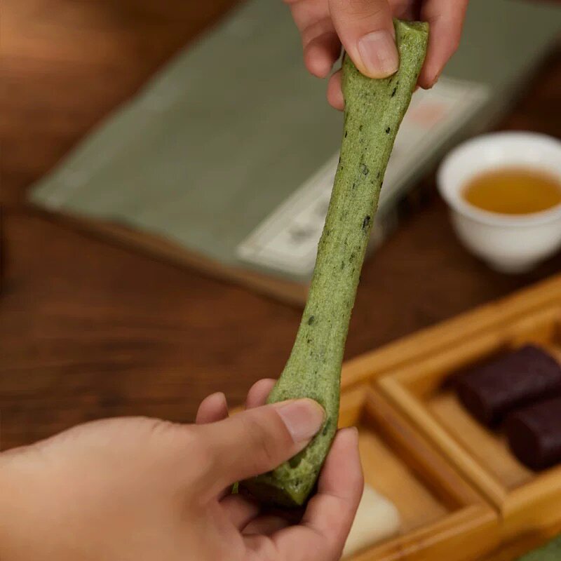米菓条糯叽叽麻薯糍粑即食特产图片