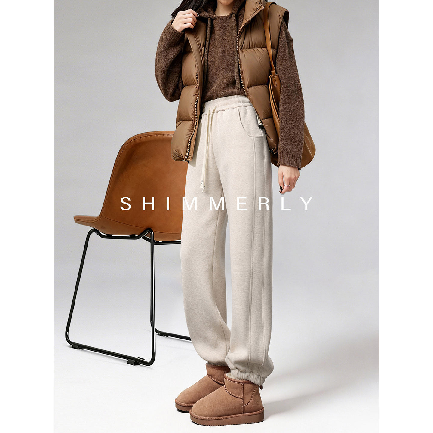 【羊毛防寒裤】卫裤女2025新款冬加厚加绒灯笼束脚运动裤外穿棉裤,女装/女士精品,卫裤,淘宝优惠券,粉丝福利购,淘宝优惠卷