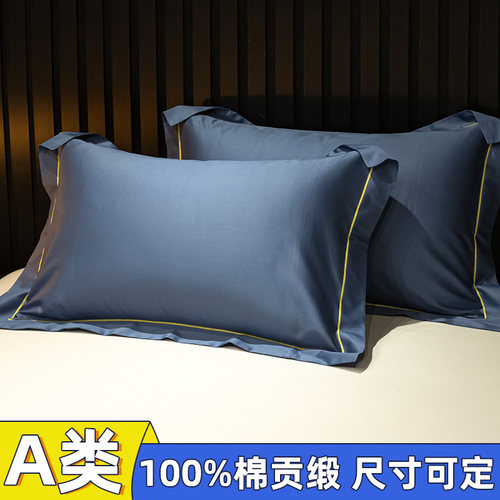 一对装A类100支全棉枕套可定做