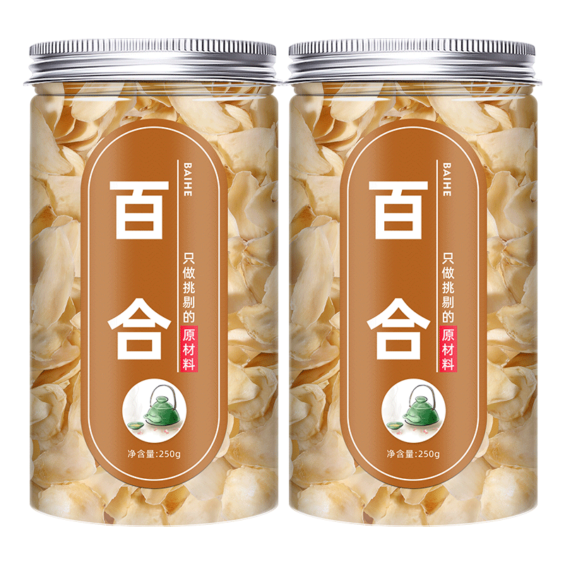 旗舰店无硫龙牙官方非特级百合