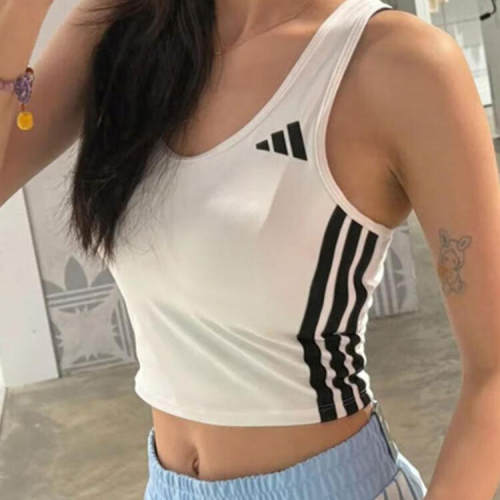阿迪达斯背心女瑜伽健身内衣
