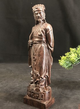 毛主席办公室摆件诸葛亮实木家用