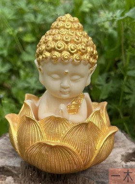 佛像车载摆件如来佛象牙果宝宝佛