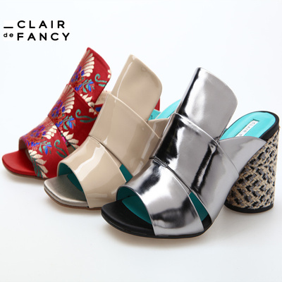 鱼嘴女鞋CLAIRdeFANCY