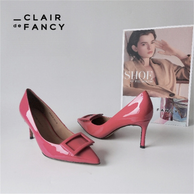 尖头女单鞋CLAIRdeFANCY轻奢