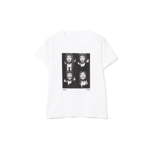 JENNIE / Compact Ray BEAMS联名夏季短袖T恤宽松圆领男女同款tee