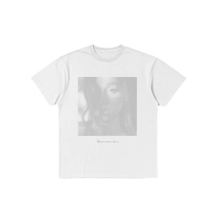 ariana grande官网同款 A妹petal周边短袖T恤夏季圆领宽松男女tee