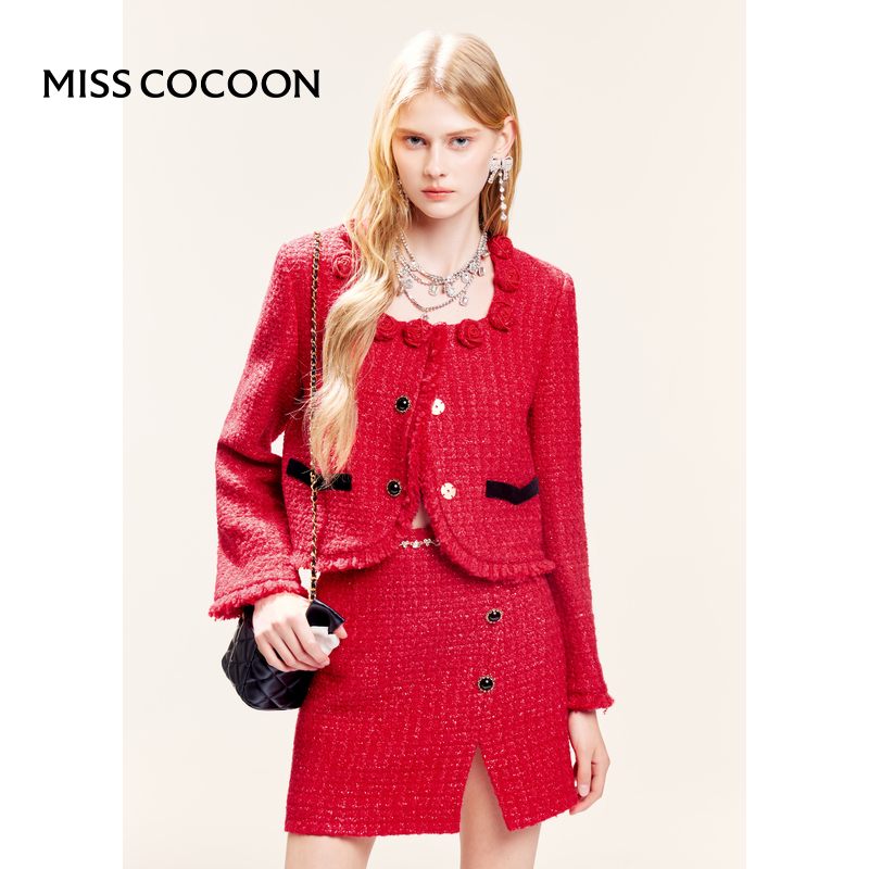MISSCOCOON红色小香风