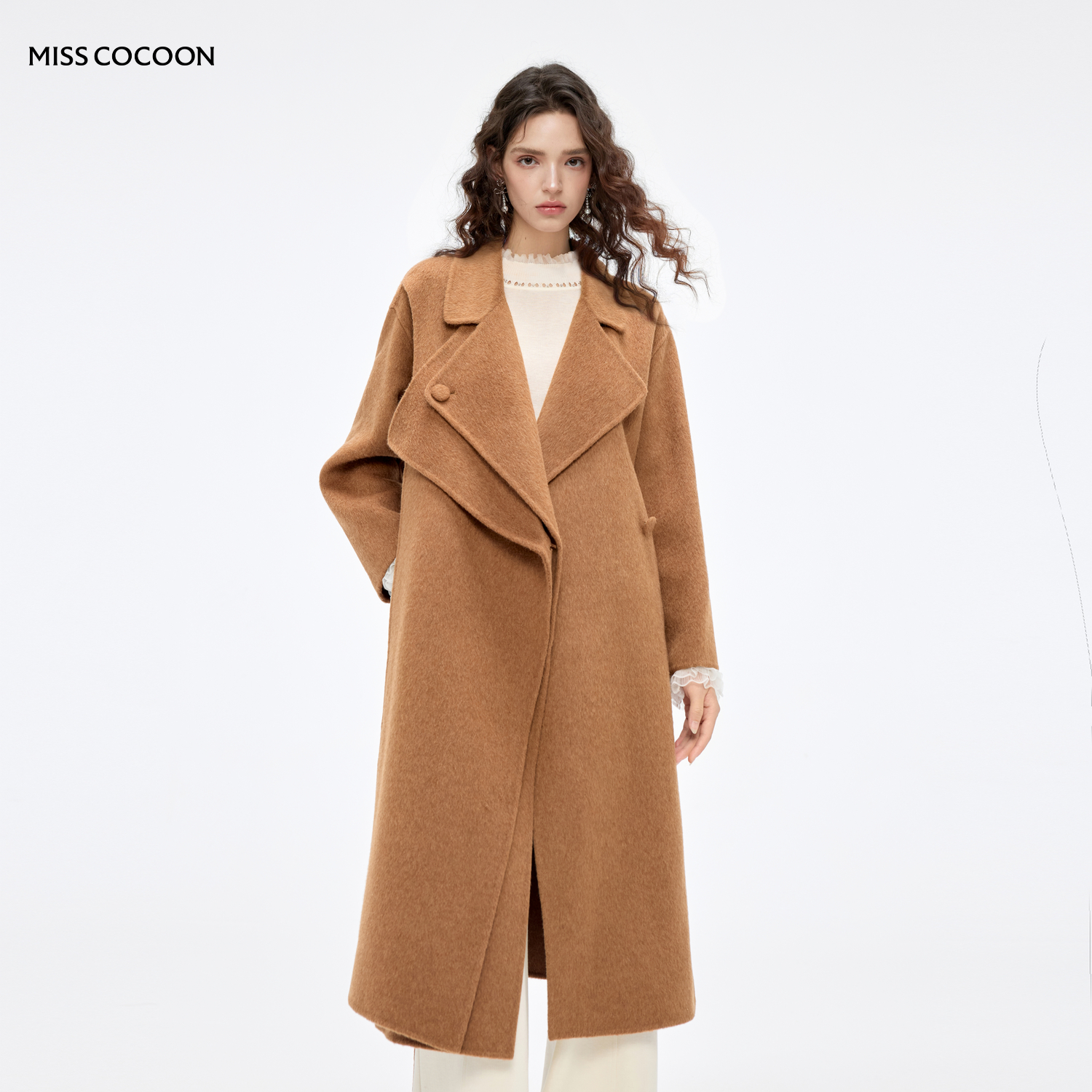 MISSCOCOON绵羊毛骆驼绒