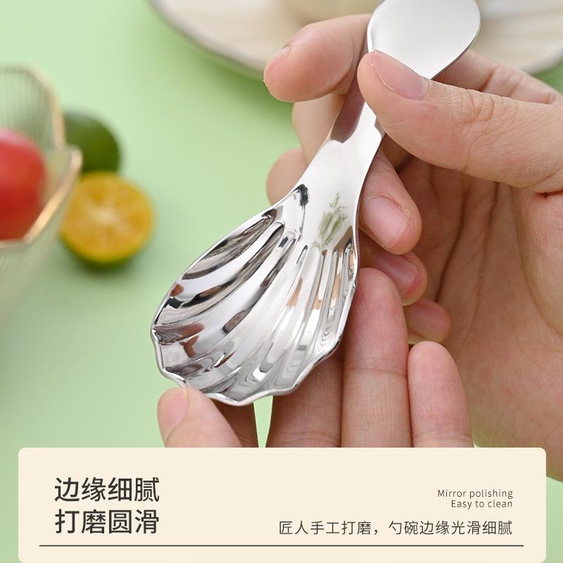 304不锈钢迷你便携西餐勺