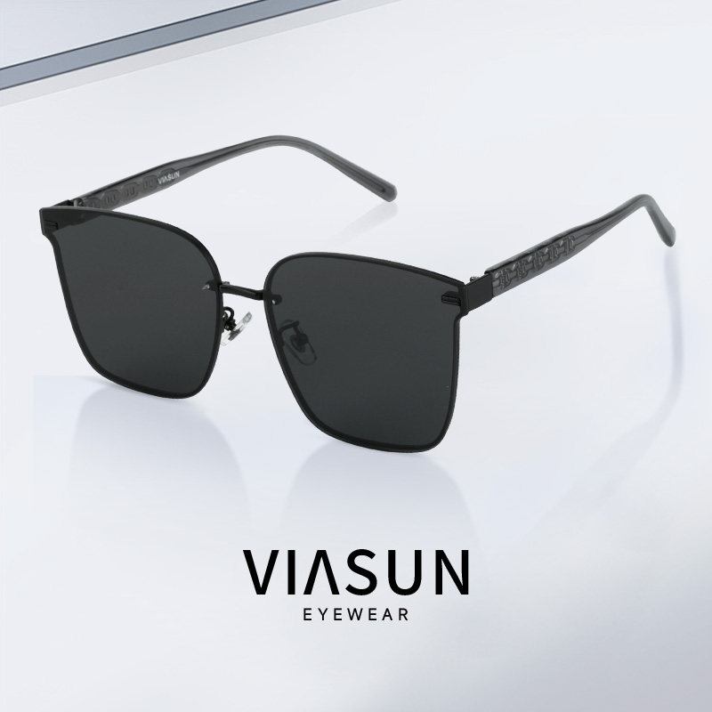 薇尚新款百搭墨镜偏光男女士经典太阳镜轻盈防紫外线眼镜开车大脸