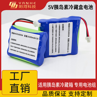 胰岛素冷藏盒锂电池5v10200mah/13600mah18650可充电锂电池组