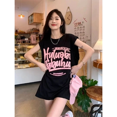 美式复古纯棉吊带运动坎肩背心无袖t恤女夏外穿宽松港风挂脖上衣