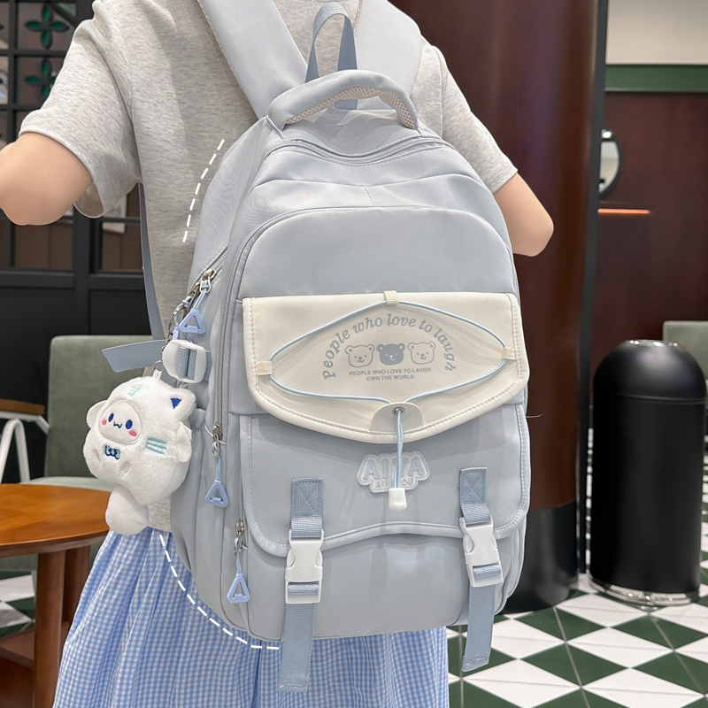 书包女初中生高中校园轻便双肩包