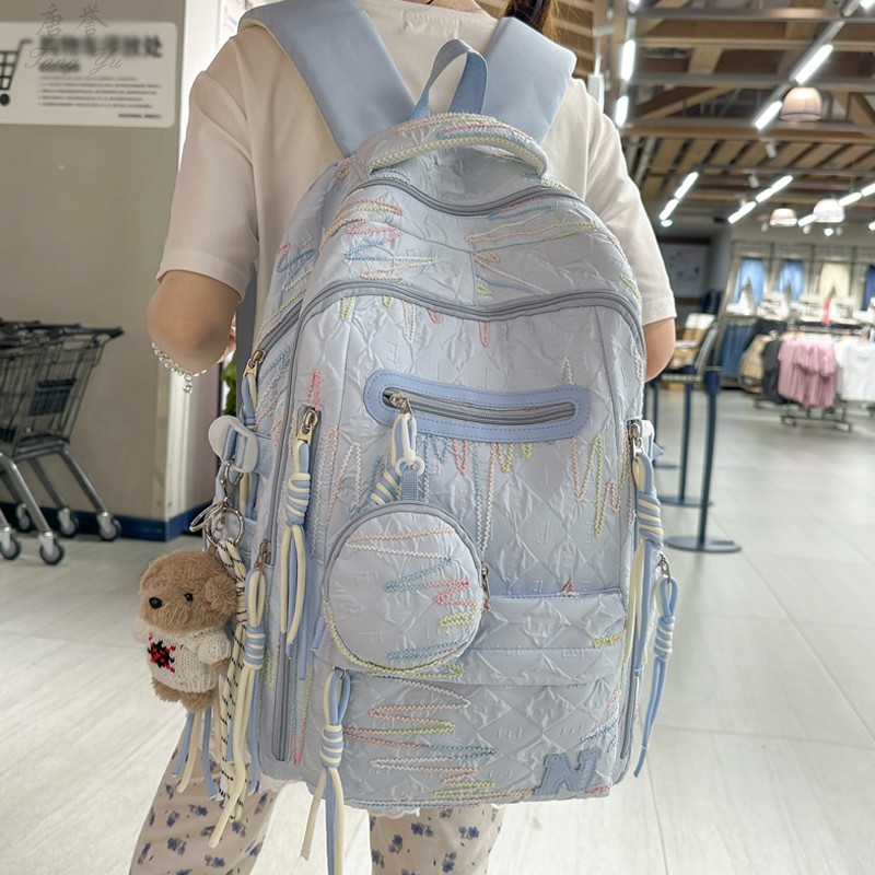 书包女大学生高中学院风百搭背包