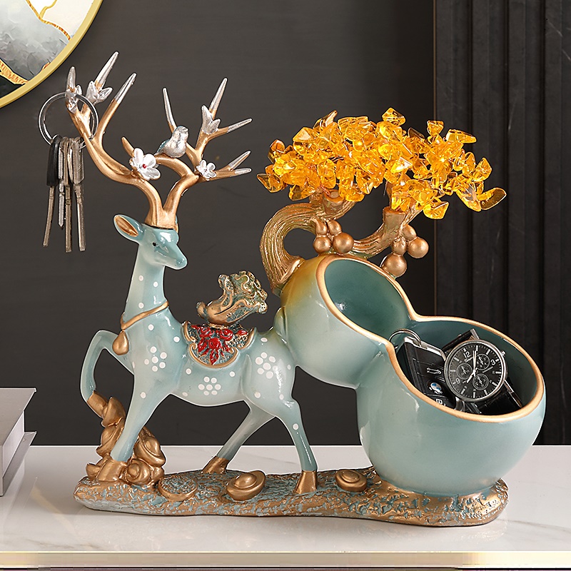 木锐旗舰店树脂钥匙收纳北欧玄关