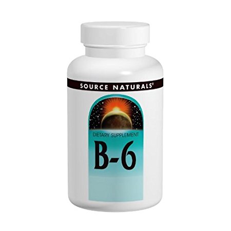 Source Naturals Vitamin B-6 Pyridoxine 500mg Time Release,
