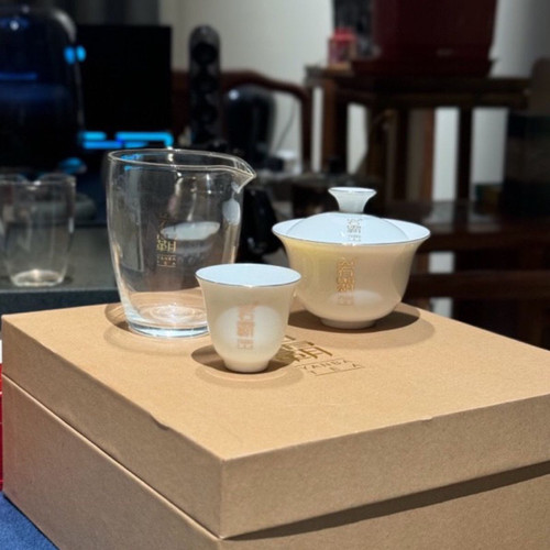 岩霸茶具2.0最新款门店同款岩茶盖碗专用110cc茶器礼盒陶瓷岩霸