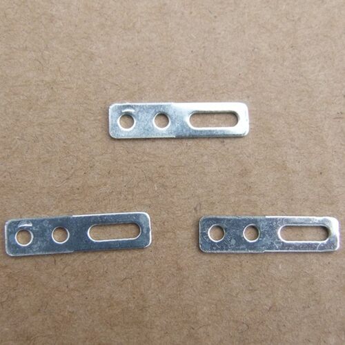 槽孔平铁片 2孔1槽 科教配件 科技制作材料 DIY零件 拼装模型F541