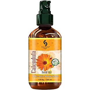 4 fl oz 100% Pure Calendula Infused Oil - for Body, Nails