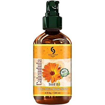 4 fl oz 100% Pure Calendula Infused Oil - for Body， Nails