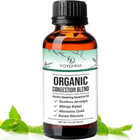 Essential Oil Breathe Blend for Diffuser， Humidifier， Aro