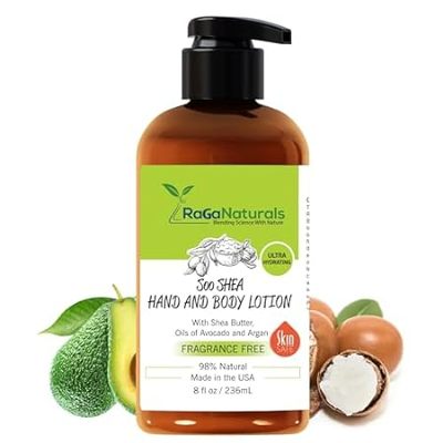 RaGaNaturals Unscented Hand and Body Lotion - 8 Fl Oz - H