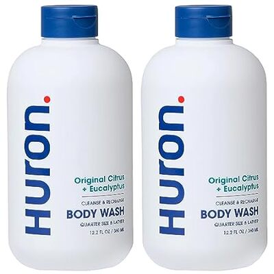 Huron Men's Moisturizing Body Wash - Crisp Citrus， Eucaly