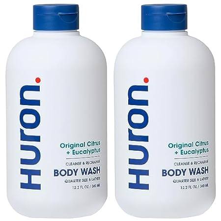 Huron Men's Moisturizing Body Wash - Crisp Citrus， Eucaly