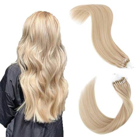ABH AmazingBeauty Hair 14 Inch Micro Ring Remy Human Hair