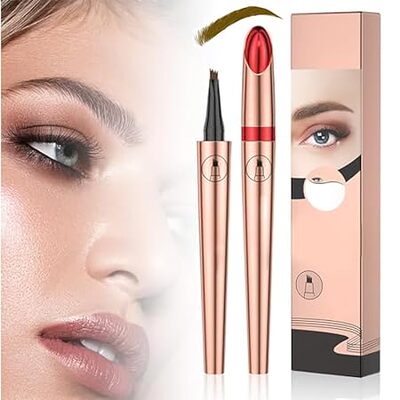 3D Microblading Eyebrow Tattoo Pencil 4 Fork Tip， 2024 Up