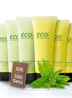 ECO amenities All-in-Kit 200pcs (100 Sets) 2-Piece Hotel