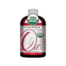 Dr Joe Lab Organic Vitamin E Oil - USDA Certified 100% Na