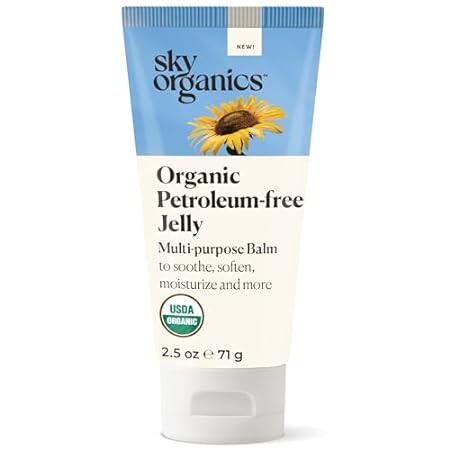 Sky Organics Organic Petroleum-free Jelly， Multi-Purpose